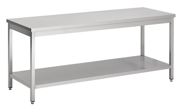 Combisteel Work Table Bottom Shelf 700mm Deep, 1500mm Wide