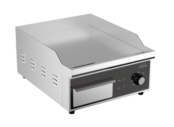 Combisteel Electric Fry Top Smooth, 2 kW, 360x450mm Tabletop