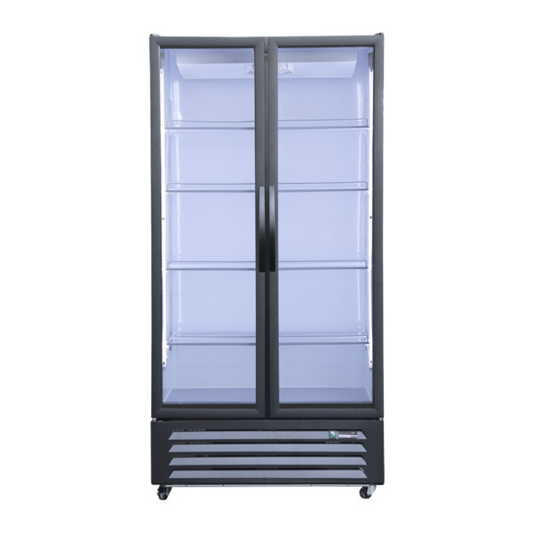 Unifrost HVR21B 2-Door Display Refrigerator 800L Graphite Blue