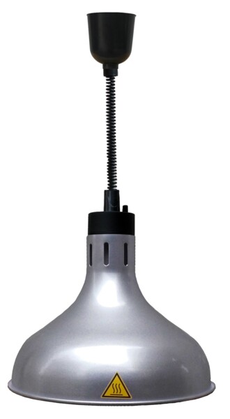 Combisteel Telescopic Heat Lamp CH-03 Silver, 0.25 kW, Adjustable Height