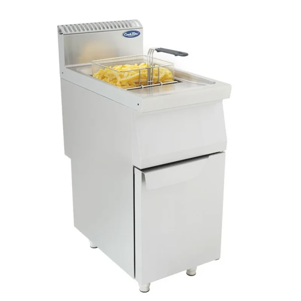 Cookrite AT7G4F-F Natural Gas Single Tank Fryer 18L 13kW