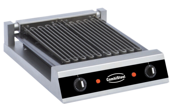 Combisteel Electric Vapo Grill 2 Elements, 3.2kW Ribbed Surface