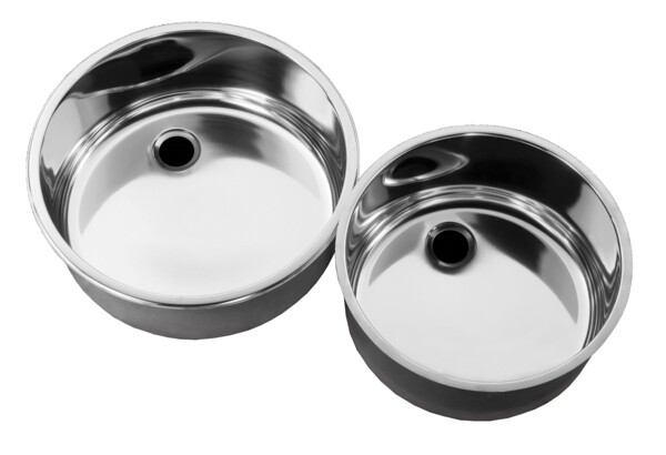 Stainless Steel Sink 380mm, AISI 304, 1mm Thickness