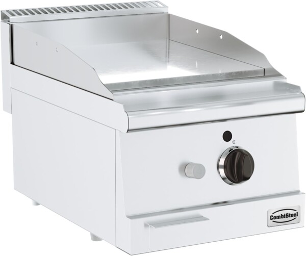 Combisteel Base 600 Gas Fry Top Chrome, 6kW Tabletop