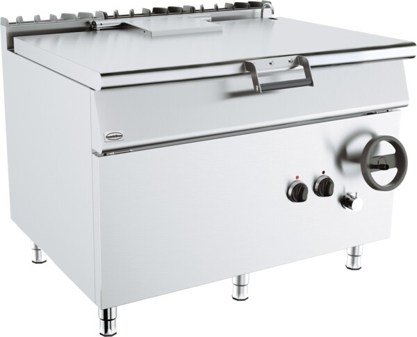 Combisteel Electric Tilting Pan 120L, Manual Tilt, 18kW