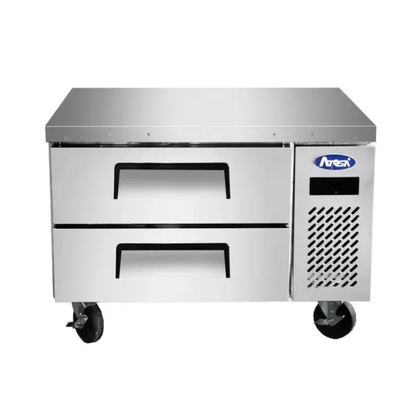 Atosa MGF8448 Double Refrigerated Chefs Table 36" 2-5°C