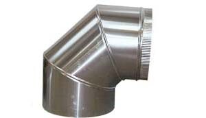 90° Elbow Round Ø 400mm - Commercial Kitchen Ventilation