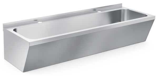Combisteel Double Wash Basin 1200mm, Stainless Steel AISI 304
