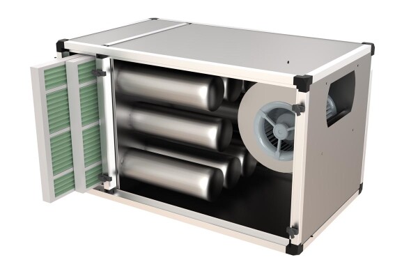 Combisteel Air Cleaner 5000m³/h, 18-Filter Commercial System