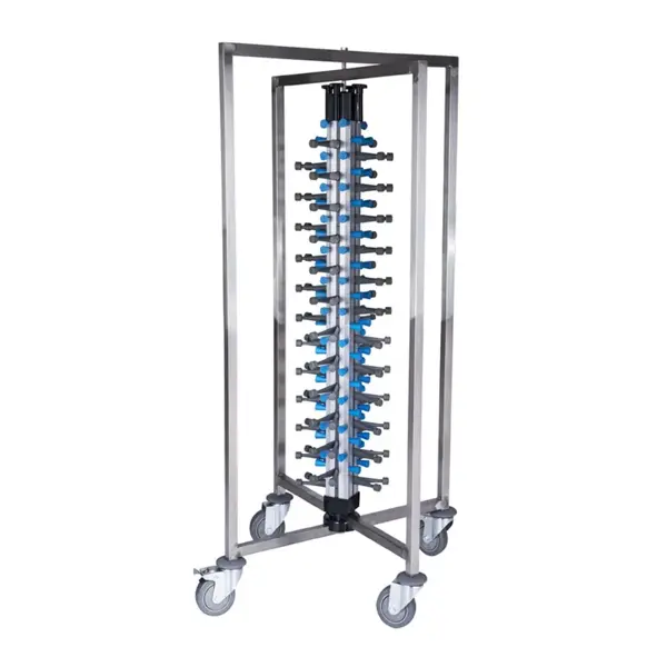 Banks Atlas PS48M Mobile Plate Stacker 48 Rack Commercial Kitchen