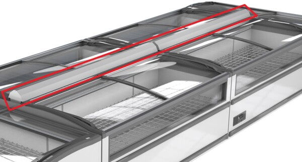 Chest Freezer Joint White 2125mm for Model 7072.0055