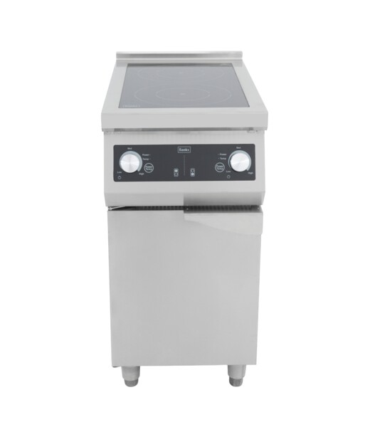 Banks D4070FS2 Freestanding 2 Burner Induction Cooker 3 Phase