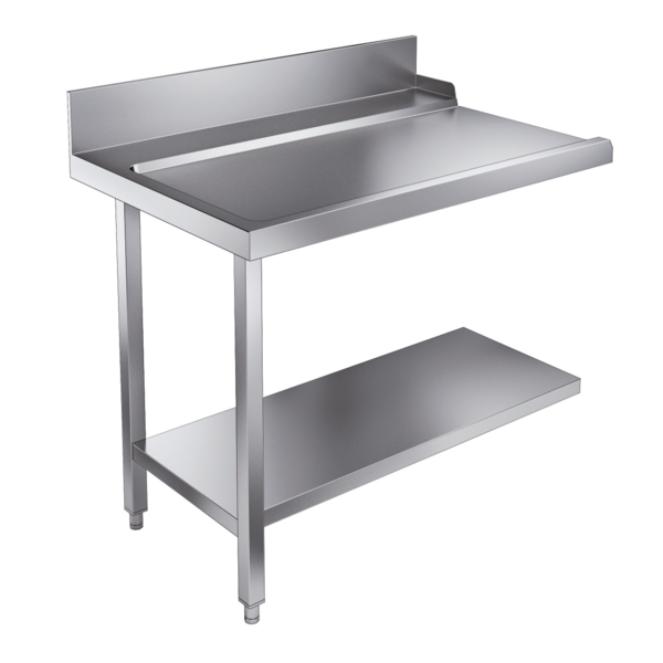 Combisteel Exit Table Bottom Shelf 1100mm Left Position