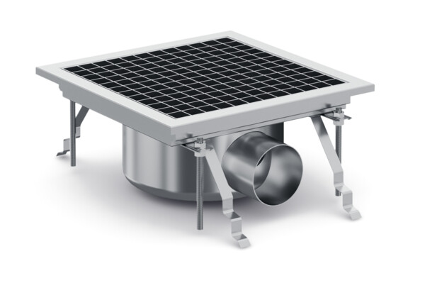 Combisteel Floor Grid 300x300mm, Stainless Steel, DN 70 Drain