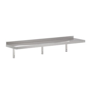 Combisteel Stainless Steel Wall Shelf 1800mm, 300mm Deep