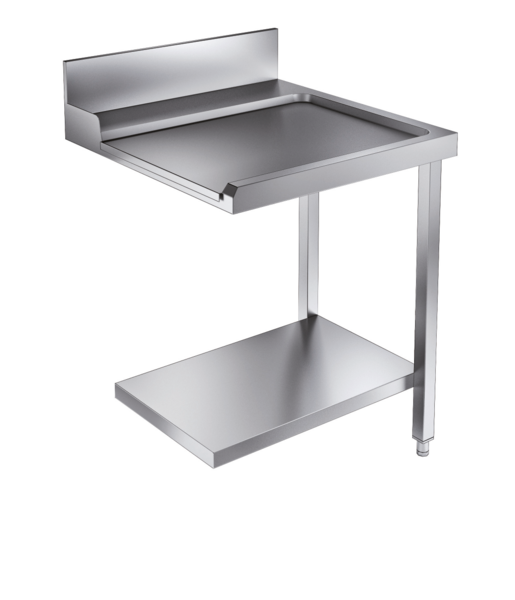 Combisteel Exit Table Bottom Shelf 700mm Right Side