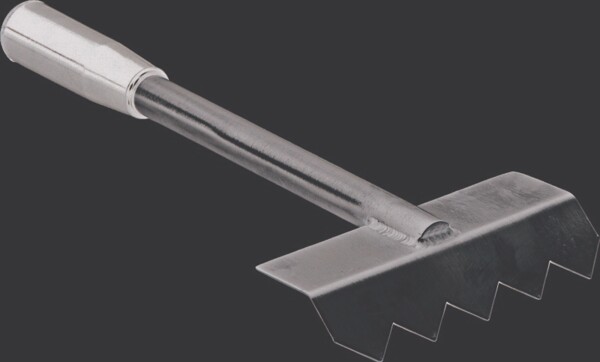 Combisteel BASE 700/900 Scraper for Lava Stone Grill Grooved