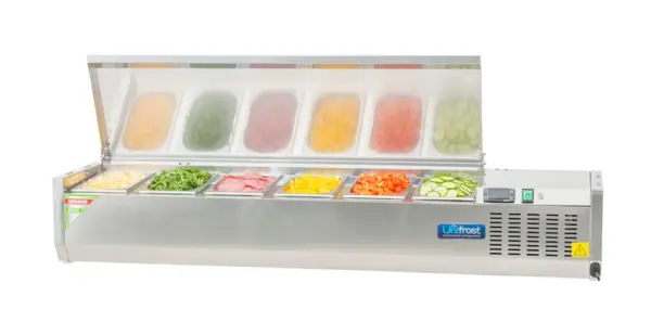 Unifrost CTS1400 Cold Toppings Fridge 1400mm Stainless Steel