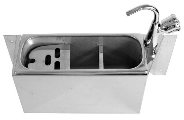 Combisteel Ice Cream Scoop Sink 380x120x150mm Stainless Steel