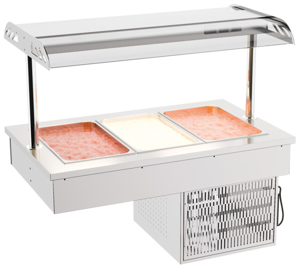 Combisteel Drop-In Refrigerated Unit 3/1 GN, 1200mm Wide