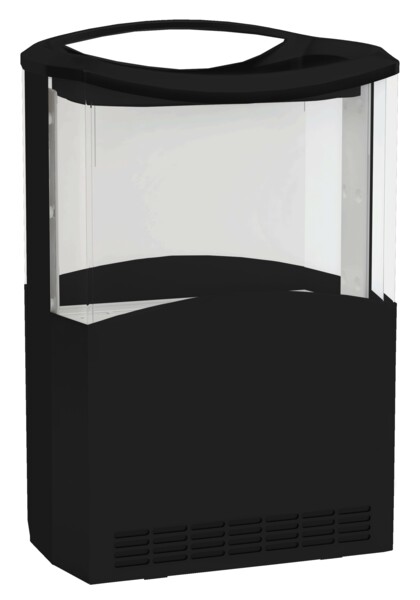 Combisteel Impulse Cooler Black 110L Mobile Display Fridge