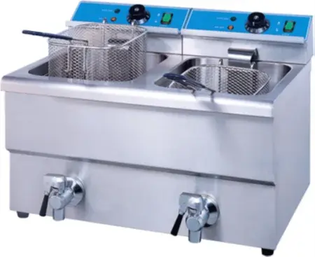 Banks EFD8 Twin Tank Fryer 2x8L Counter Top Electric