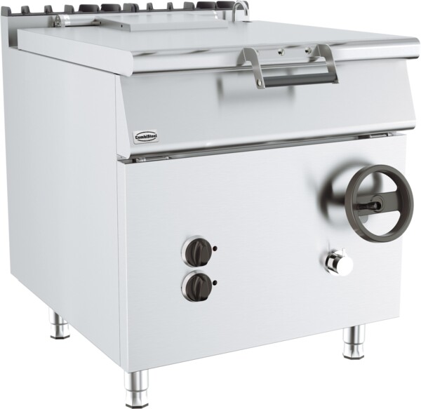Combisteel Electric Tilting Pan 80L, Manual Tilt, 12kW