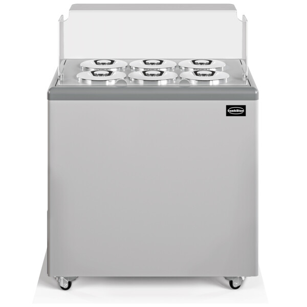 Combisteel Ice Cream Display Zanzibar 6, 260L Static Cooling