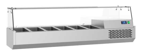 Combisteel Refrigerated Counter Top 6x 1/3 GN, Digital Display