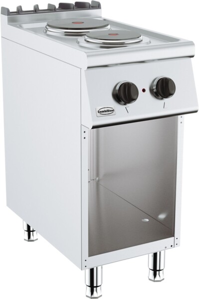 Combisteel Base 700 Electric Range 2 Plate, 4.1 kW, Freestanding