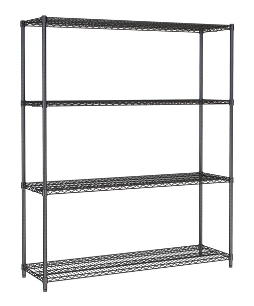 Creative Kitchen 4-Level Steel Shelf Unit 1500mm, 180kg Capacity