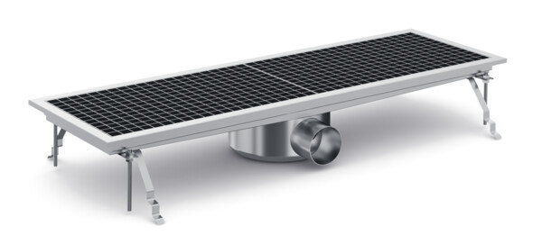 Combisteel Floor Grid 927x300mm, DN 70 Drain, Stainless Steel