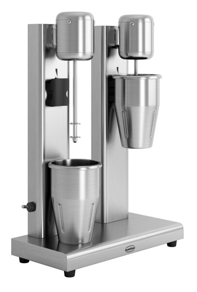 Combisteel Double Milkshaker 2x1L, Stainless Steel Commercial