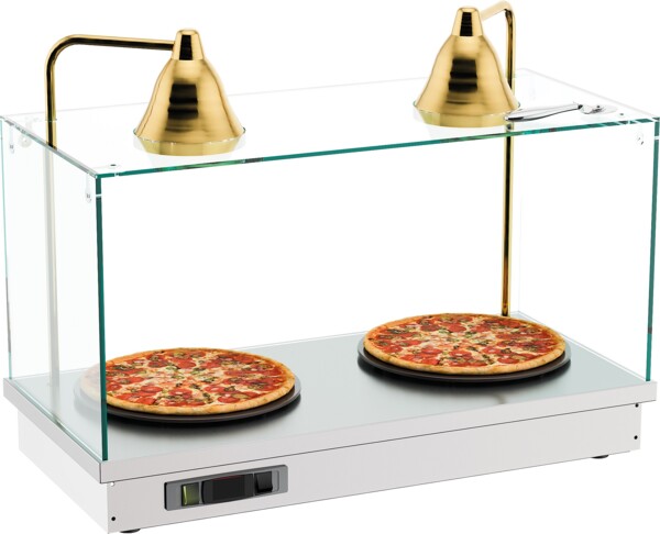 Combisteel Drop-In Heated Top Unit with 2 Heating Lamps, 0.6kW