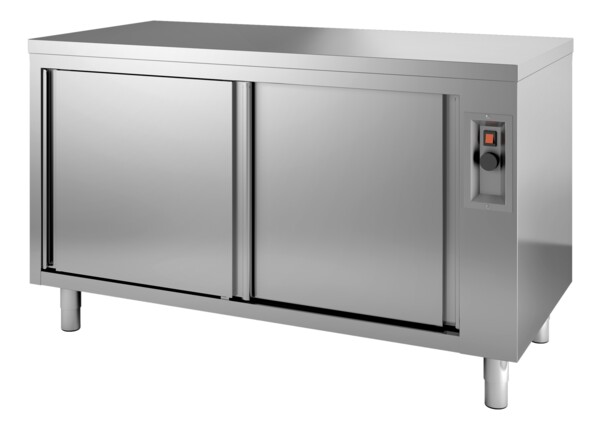 Heated Cupboard Pass-Through 1600mm, 2.4kW, Stainless Steel