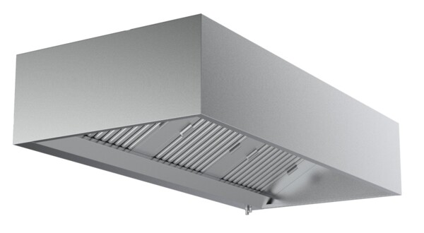 Combisteel Wall-Mounted Hood Box 950mm Deep, 2000mm Wide