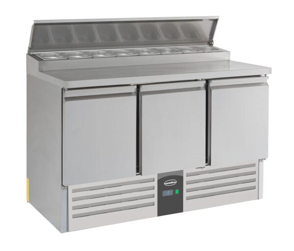 Combisteel Saladette 3 Door, 392L, Compact Line
