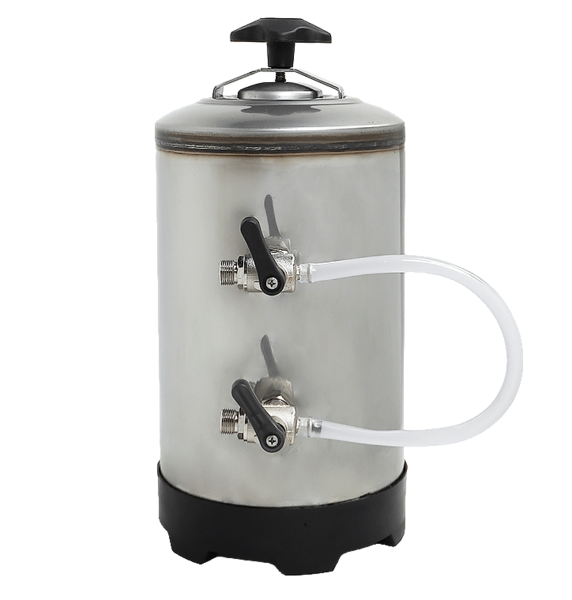 Combisteel Water Softener 8 Liter, Stainless Steel AISI 304