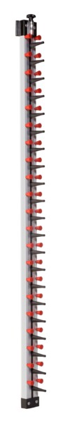 Combisteel Wall Plate Rack 21 Plates, 1620mm Height