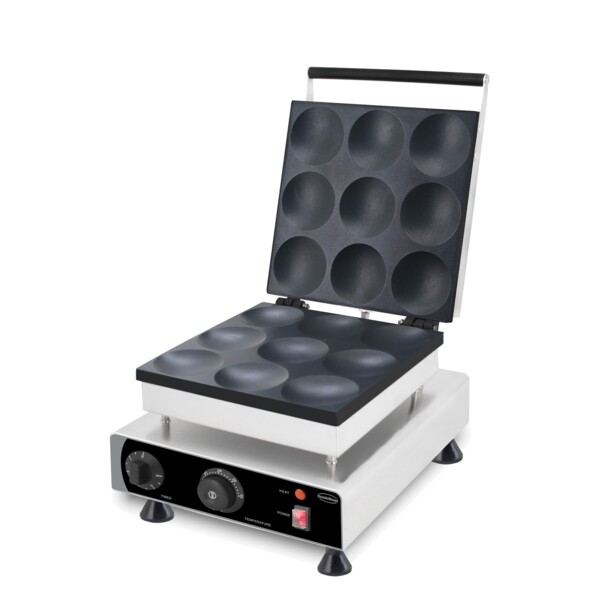Combisteel American Pancake Maker 9 Pieces, Ø7.5cm, 1.75kW