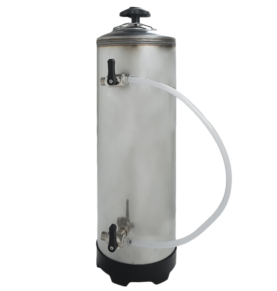 Combisteel Water Softener 16L, Stainless Steel, Manual Operation