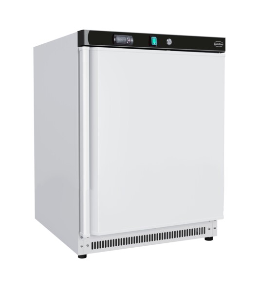 Combisteel Tabletop Freezer 92L, White Steel, Digital Display
