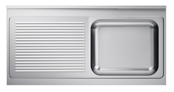 Tabletop Sink Unit 1400mm, Single Bowl Right, 700mm Depth