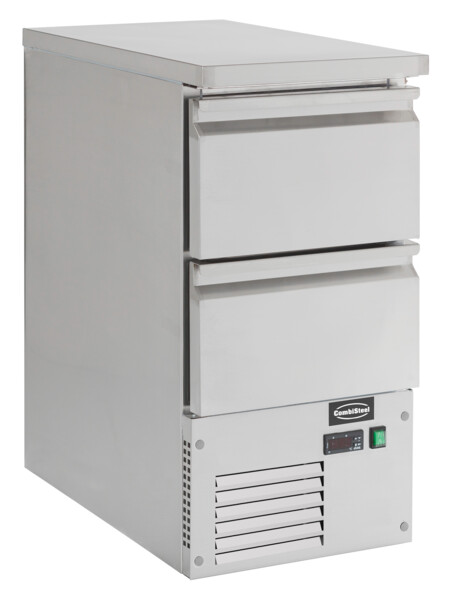 Combisteel Compact Refrigerated Counter 2 Drawers, 109L, Digital