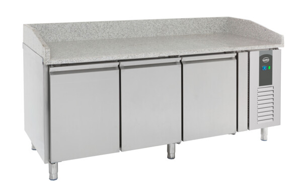 Combisteel Pizza Counter 3 Door, 580L, Granite Top