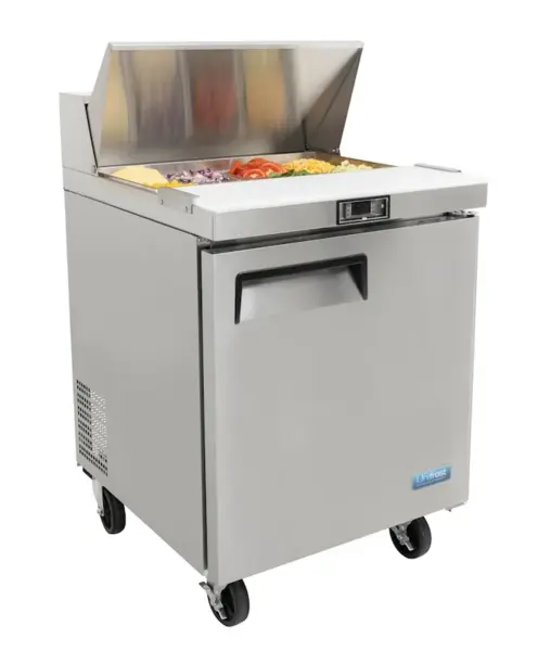 Atosa MSF8301GR Single Door Saladette 700mm - 280L Capacity
