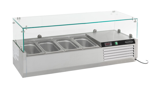 Combisteel Refrigerated Counter Top 4 x 1/3 GN, 1200mm Wide