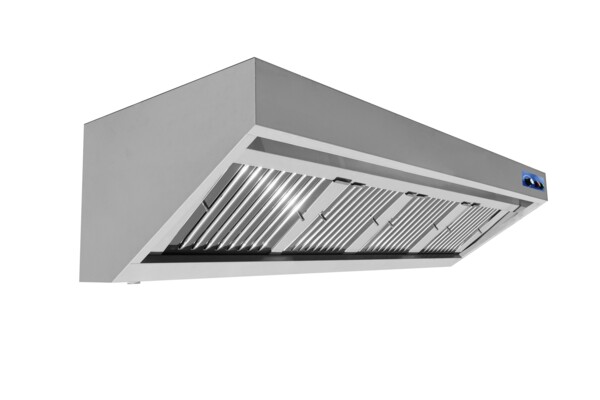 Combisteel Wall-Mounted Hood 3000mm, 3000 m³/h Extraction