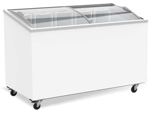 Combisteel Chest Freezer Glass Cover 397L, Manual Defrost