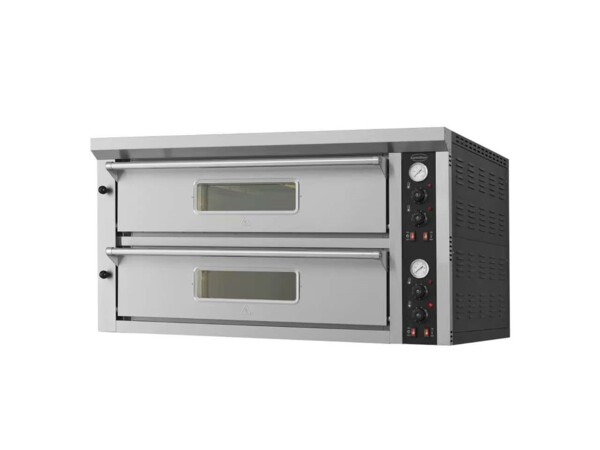 Combisteel Electric Pizza Oven Double 2x6, 13.2kW Commercial